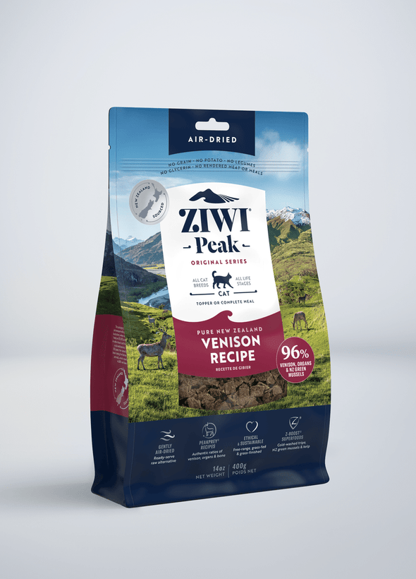 ZiwiPeak Air-Dried Venison Recipe For Cats