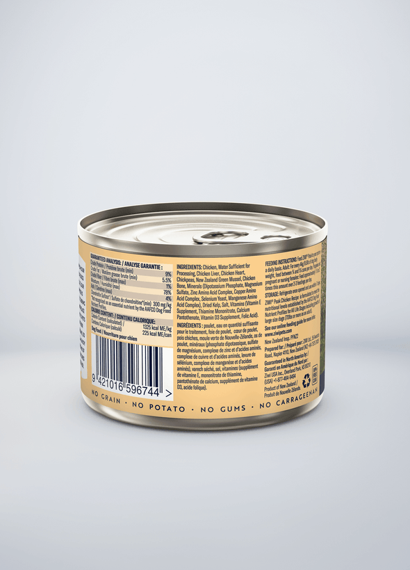 ZiwiPeak Grain Free Free-Range Chicken Recipe Canned Dog Food
