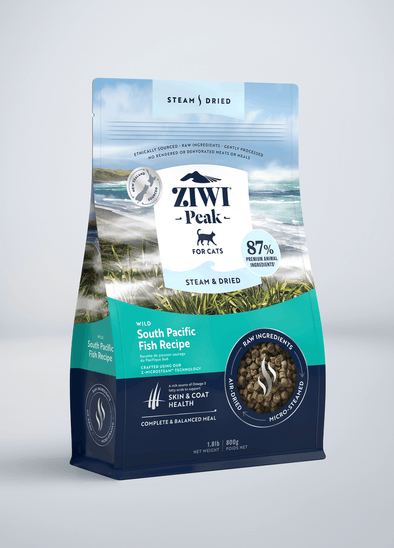 ZIWI Peak Steam & Dried Wild South Pacific Fish Recipe Air-Dried Cat Food