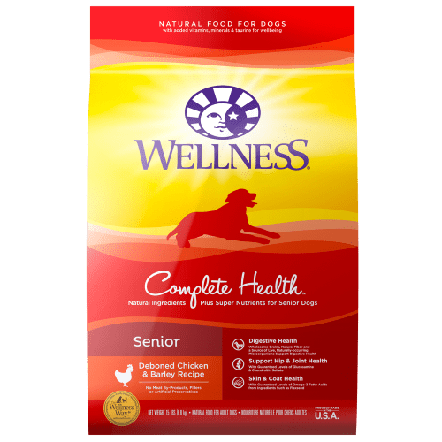 Wellness Complete Health Age Advantage Chicken & Barley Recipe Dry Dog Food