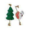 Tall Tails Polar Bear Plush & Tug Holiday Dog Toy