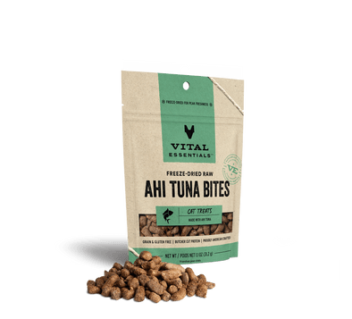 Vital Essentials Freeze-Dried Ahi Tuna Bites Cat Treats