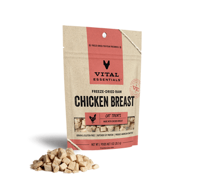 Vital Essentials Freeze-Dried Chicken Breast Cat Treats