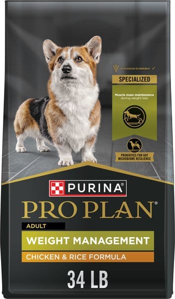 Purina Pro Plan Adult Weight Management Chicken Rice Formula Dry Dog
