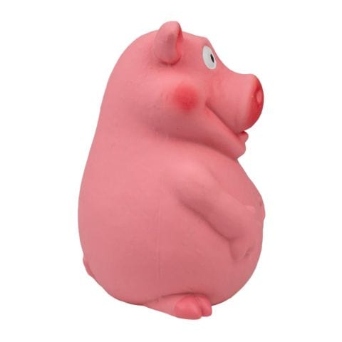 Territory Latex Squeaker Pig Dog Toy