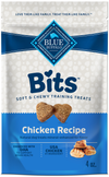 Blue Buffalo Bits Tasty Chicken Recipe Soft-Moist Training Dog Treats