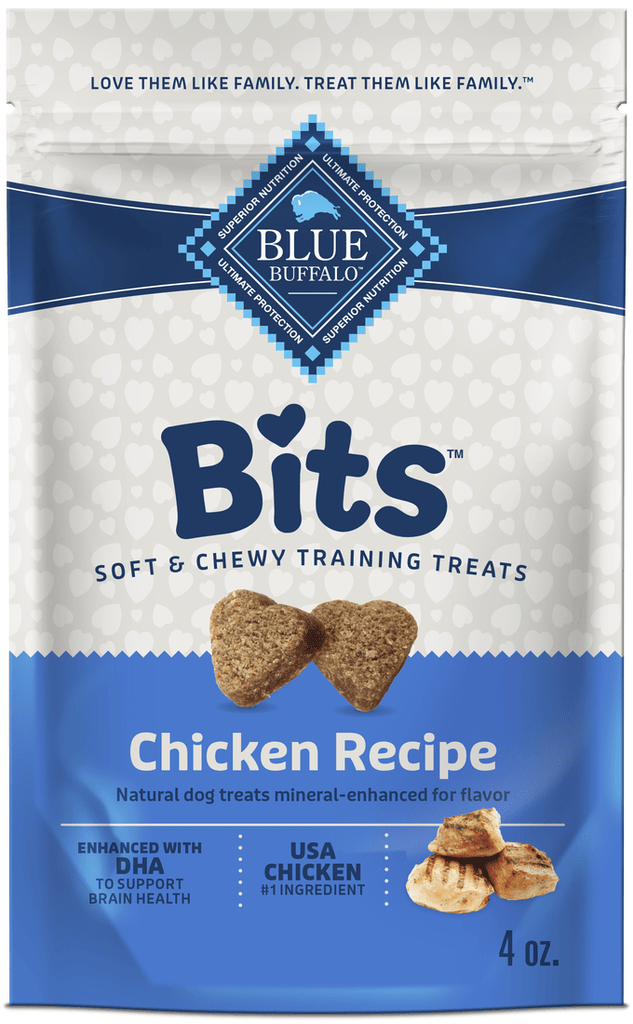 Blue buffalo bits training treats best sale