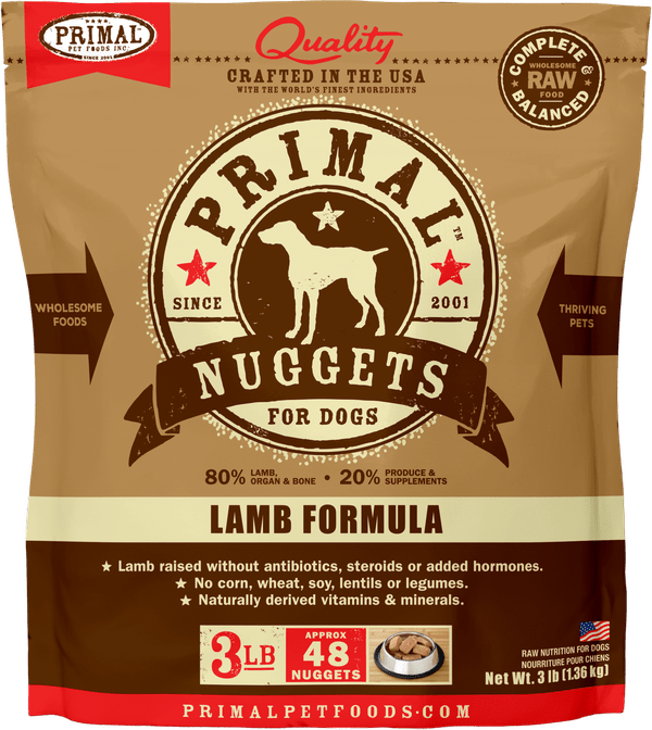 Primal raw 2024 frozen dog food