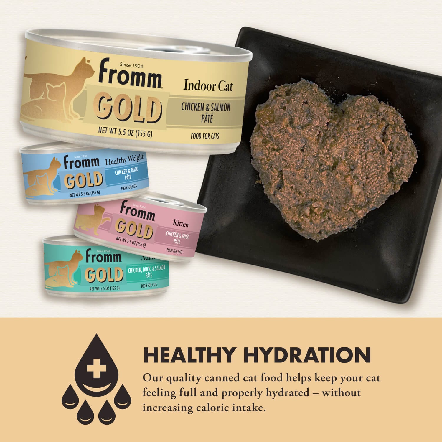 Fromm Gold Healthy Weight Chicken Duck Pate Canned Cat Food