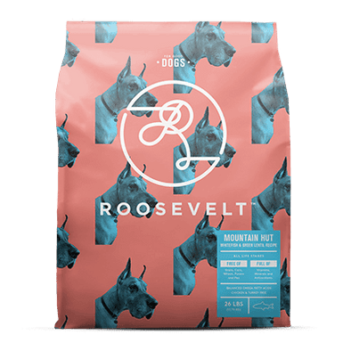 Roosevelt Mountain Hut Whitefish & Green Lentil Grain Free Recipe Dry Dog Food