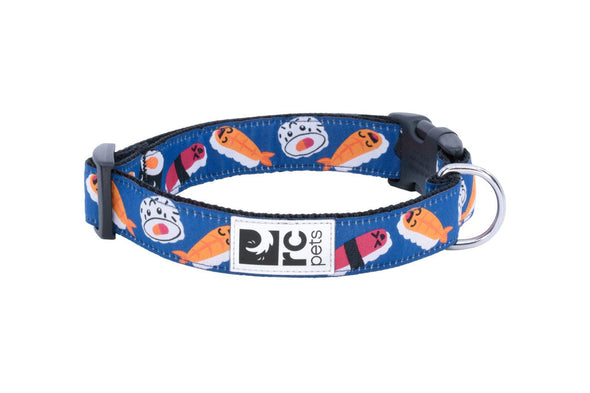 RC Pets Clip Collar for Dogs in Sushi Pattern