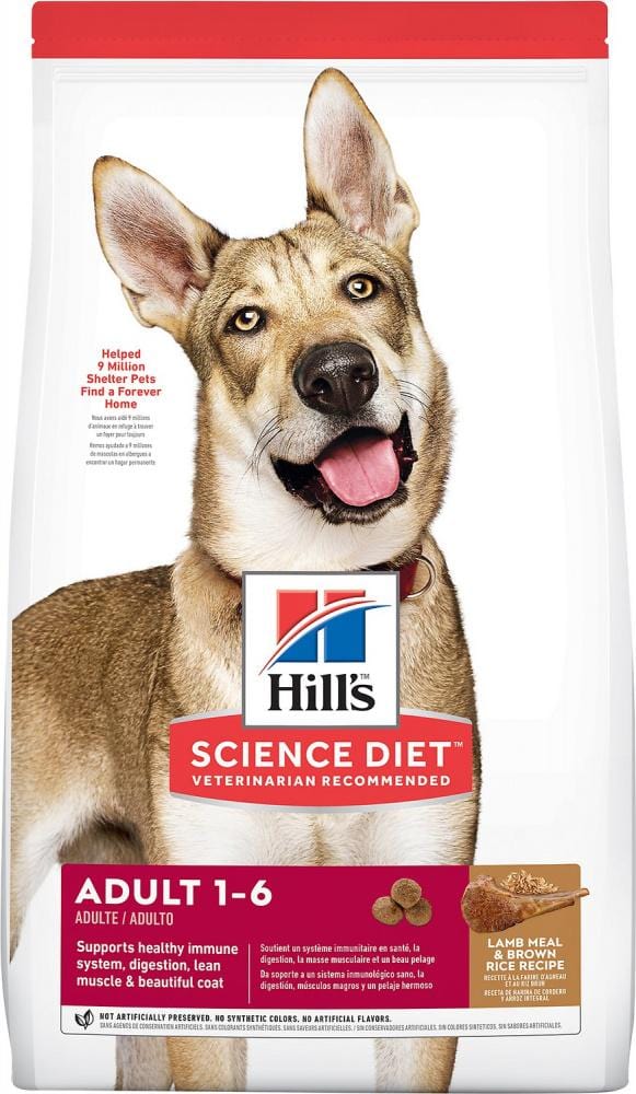 Hill's Science Diet Adult Lamb Meal & Brown Rice Recipe  Dry Dog Food
