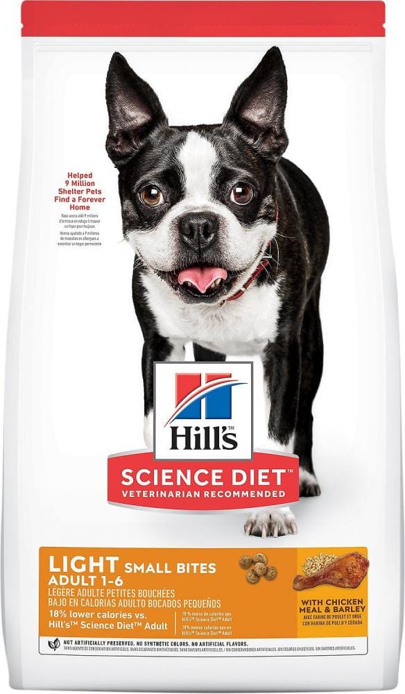 Forespørgsel Bane pence Hill's Science Diet Adult Light Small Bites Chicken Meal & Barley Dry
