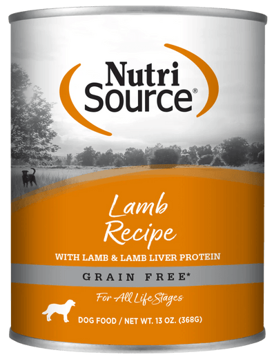 NutriSource Grain Free Lamb Canned Dog Food