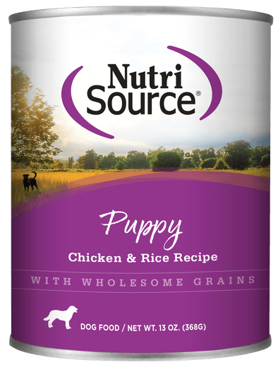 NutriSource Puppy Chicken & Rice Canned Dog Food