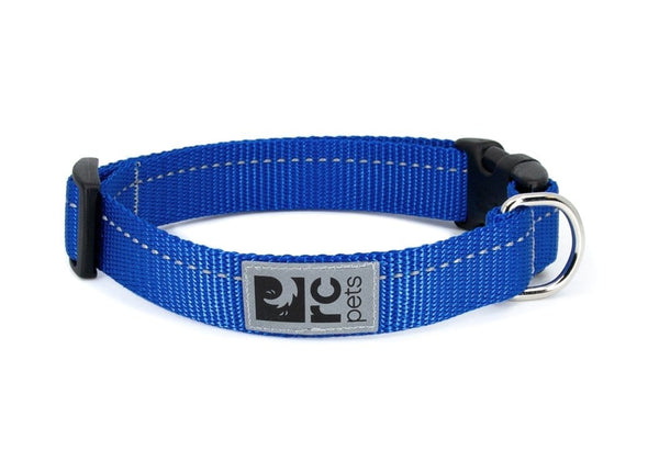 RC Pets Clip Collar Primary Royal Blue for Dogs