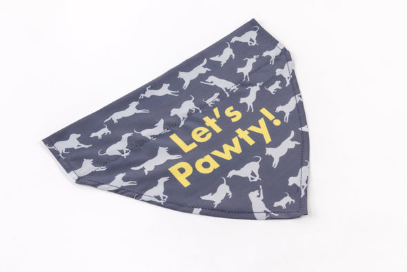 Attachment Theory Let's Pawty! Bandanna for Dogs