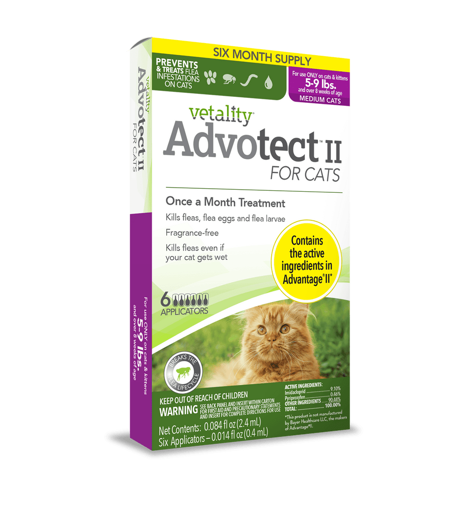 Advantage for cats active ingredients clearance