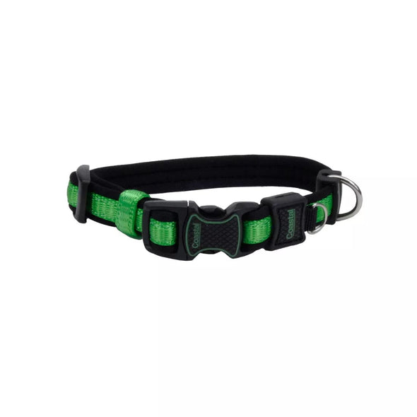 Coastal Pet Products Inspire Adjustable Dog Collar in Green