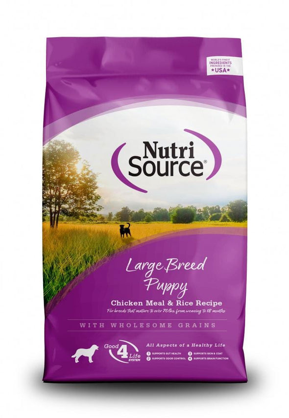 NutriSource Large Breed Puppy Chicken & Rice Dry Dog Food
