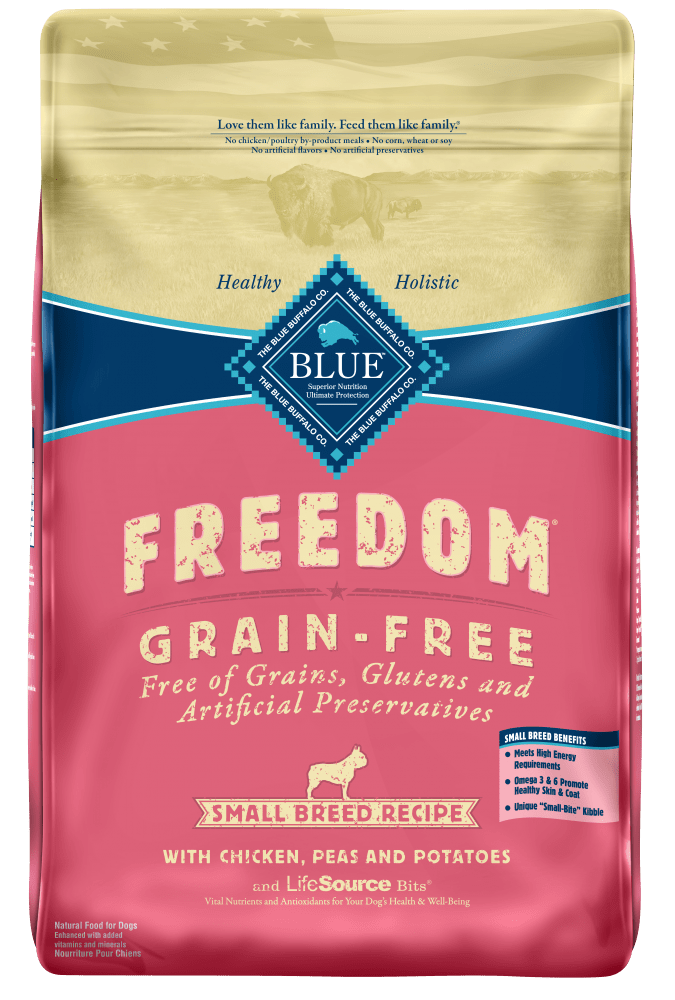 Blue Buffalo Freedom Grain Free Chicken Recipe Small Breed Adult Dry D