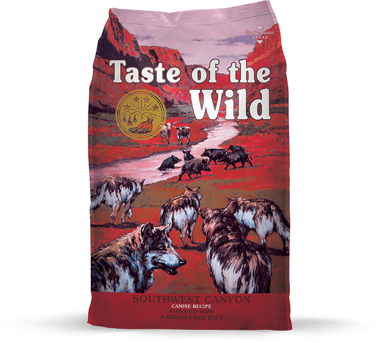 Taste of the wild dog deals food