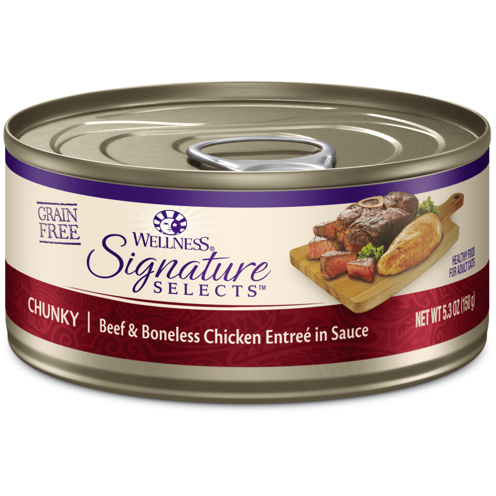 Wellness grain free hotsell canned cat food