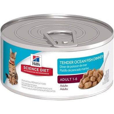 Hill's Science Diet Tender Ocean Fish/Gravy for Cats