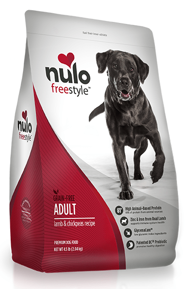 Nulo FreeStyle Grain Free Lamb and Chickpeas Recipe Dry Dog Food Small Bag