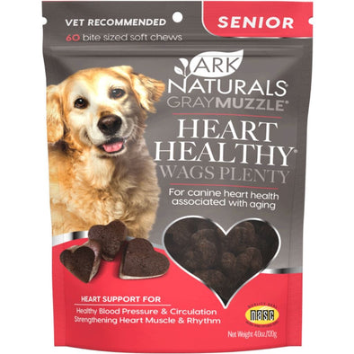 Ark Naturals Gray Muzzle Heart Healthy! Wags Plenty!