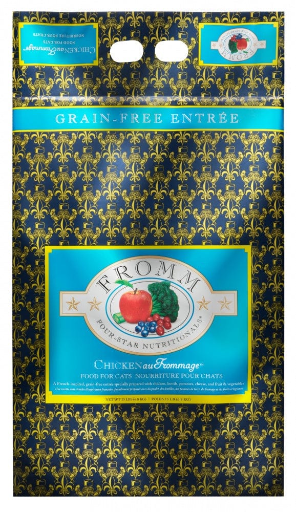Fromm Four-Star Grain-Free Chicken au Frommage Dry Cat Food
