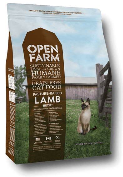 Open Farm Grain Free Pasture Raised Lamb Recipe Dry Cat Food