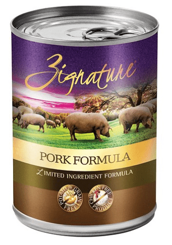 Zignature venison canned clearance dog food