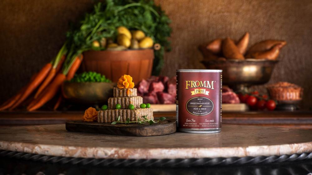 Fromm Grain-Free Beef Sweet Potato Pate Canned Dog Food