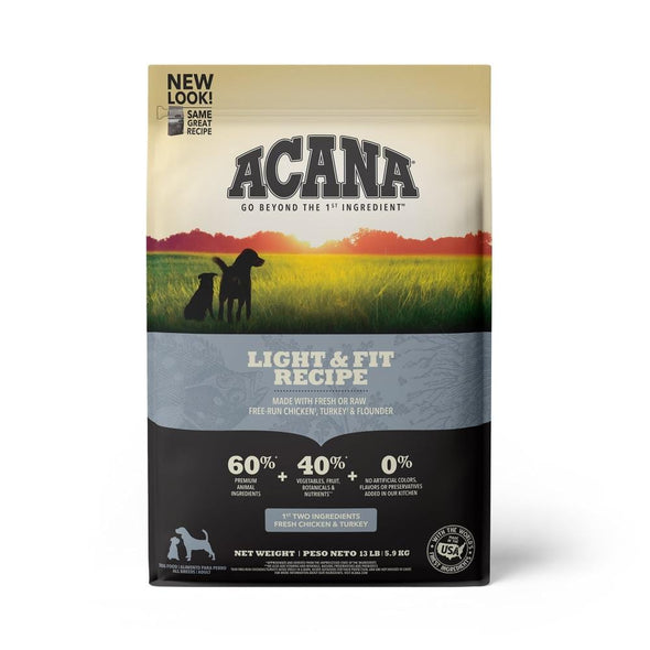 ACANA Light & Fit Formula Grain Free Dry Dog Food