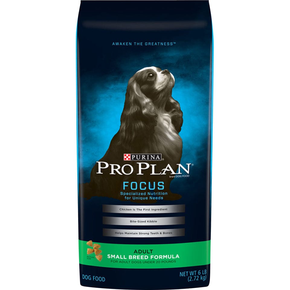 Purina Pro Plan FOCUS Small Breed Formula Adult Dry Dog Food - 6 lb. Bag