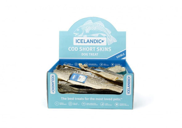 Icelandic+ Cod Short Skin Sticks Fish Dog Treats