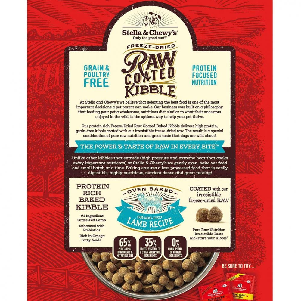Freeze Dried Raw Coated Kibble Stella And Chewy Chicken Kibble