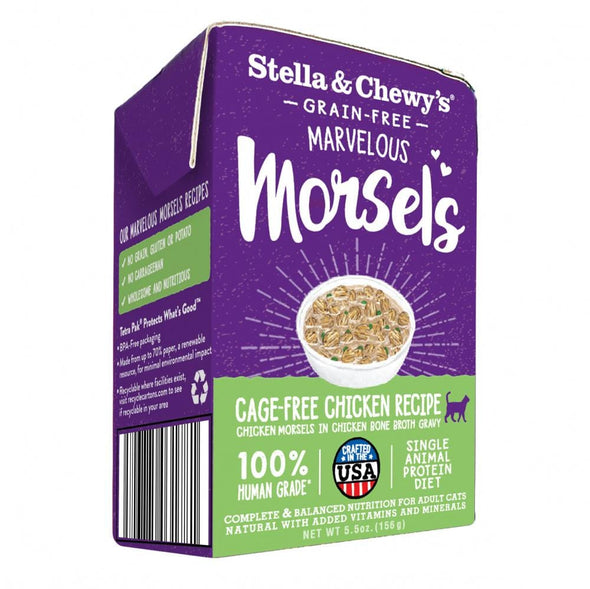 Stella & Chewy's Marvelous Morsels Cage Free Chicken Recipe Wet Cat Food