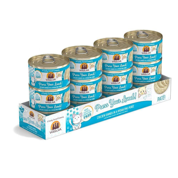 Weruva Classic Cat Pate Press Your Lunch! with Chicken Canned Cat Food