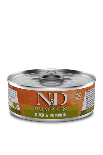 Farmina  N&D Pumpkin, Duck & Pumpkin Canned Cat Food