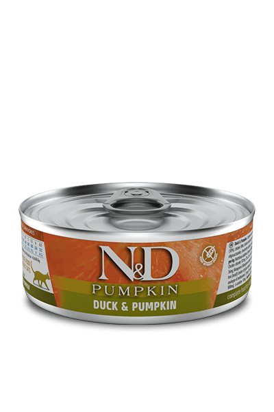 Farmina  N&D Pumpkin, Duck & Pumpkin Canned Cat Food
