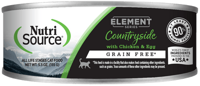 NutriSource Element Series Countryside Grain Free Canned Cat Food
