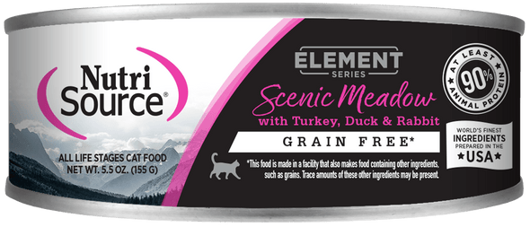 NutriSource Element Series Scenic Meadow Grain Free Canned Cat Food
