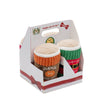 HuggleHounds Winter Puppie Joe To-Go Holiday Toy for Dogs