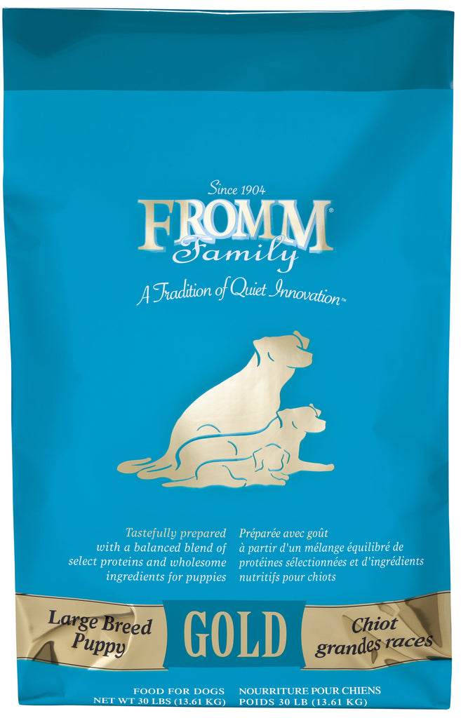 Fromm large breed 2025 puppy grain free