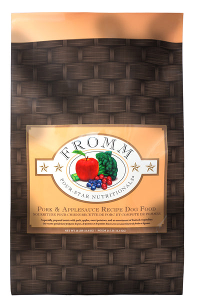 Fromm Four Star Grain Inclusive Pork and Apple Sauce Dry Dog Food