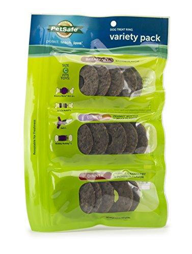 Petsafe Treat Ring Variety Pack Breakfast Lunch and Dinner for Dogs