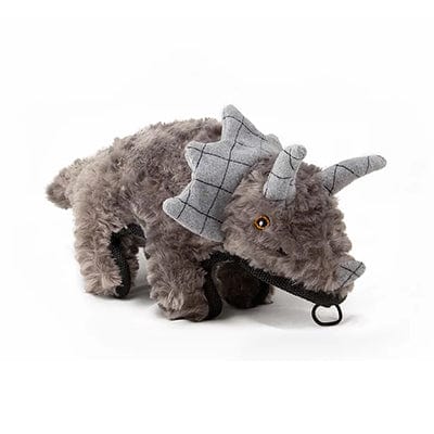Steel Dog Ruffian Triceratops Dog Toy