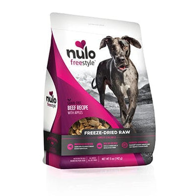 Nulo Freestyle Grain Free Beef Recipe with Apples Freeze-Dried Raw Dog Food